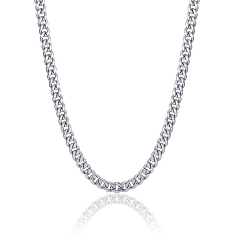 BRAND GIOIELLI URBAN COLLANA 8MM IN ACCIAIO 50CM