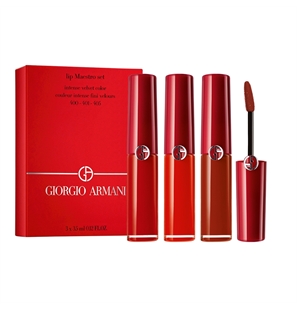 GIORGIO ARMANI SET LIP MAESTRO INTENSE VELVET COLOR 3X35ML - 3614272986312-1 - 3614272986312-1