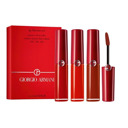 GIORGIO ARMANI SET LIP MAESTRO INTENSE VELVET COLOR 3X35ML - 3614272986312-1 - 3614272986312-1
