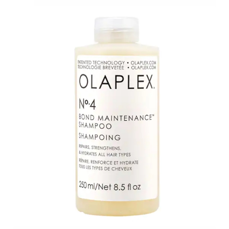 OLAPLEX BOND MAINTENANCE SHAMPOO N. 4 PER TRATTAMENTO RISTRUTTURANTE 250ML OLAPLEX BOND MAINTENANCE SHAMPOO N. 4 PER TRATTAMENTO RISTRUTTURANTE 250ML