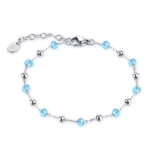 BRAND GIOIELLI SUMMER VIBES BRACCIALE CON CRISTALLI TURCHESI - 14BR006T-1 - 14BR006T-1
