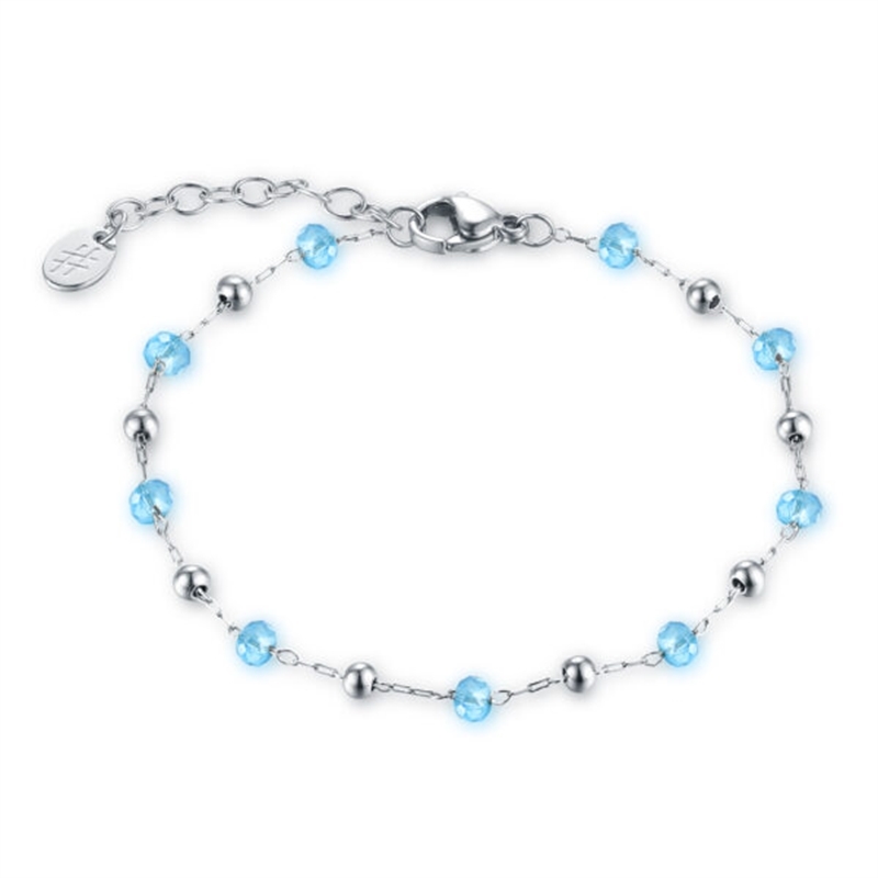 BRAND GIOIELLI SUMMER VIBES BRACCIALE CON CRISTALLI TURCHESI BRAND GIOIELLI SUMMER VIBES BRACCIALE CON CRISTALLI TURCHESI