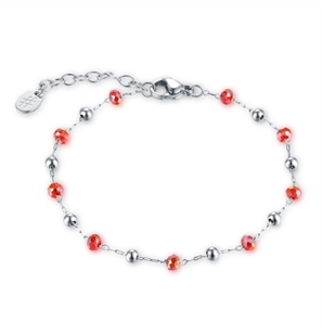 BRAND GIOIELLI SUMMER VIBES BRACCIALE CON CRISTALLI ROSSI - 14BR006R-1 - 14BR006R-1