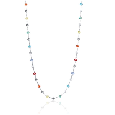 BRAND GIOIELLI SUMMER VIBES COLLANA CON CRISTALLI RAINBOW - 14NK004-1 - 14NK004-1