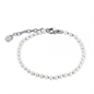 BRAND GIOIELLI PERLE DI LUNA BRACCIALE IN MADREPERLA E SFERE DI ACCIAIO BRAND GIOIELLI PERLE DI LUNA BRACCIALE IN MADREPERLA E SFERE DI ACCIAIO