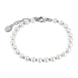 BRAND GIOIELLI PERLE DI LUNA BRACCIALE IN MADREPERLA E SFERE DI ACCIAIO BRAND GIOIELLI PERLE DI LUNA BRACCIALE IN MADREPERLA E SFERE DI ACCIAIO