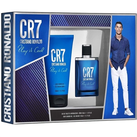 COFFRET CRISTIANO RONALDO CR7 PLAY IT COOL EDT 30ML + S/G 150ML - 5060524510589-1 - COFFRETCR7-1
