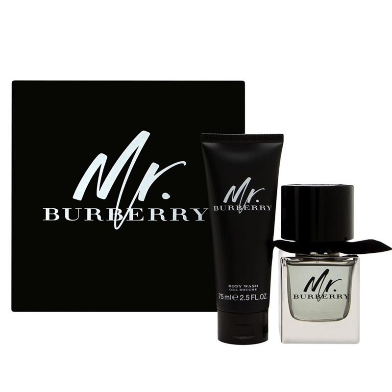 MR BURBERRY COFFRET EDT 50ML + GEL DOCCIA 75ML