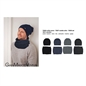 GIANMARCO VENTURI SET UOMO SCIARPA E CAPPELLO COL. ASSORTITO