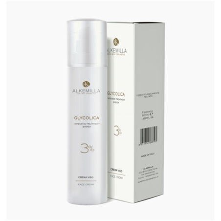 ALKEMILLA GLYCOLICA CREMA VISO 3% 50ML - 8051414383793-1 - 8051414383793-1