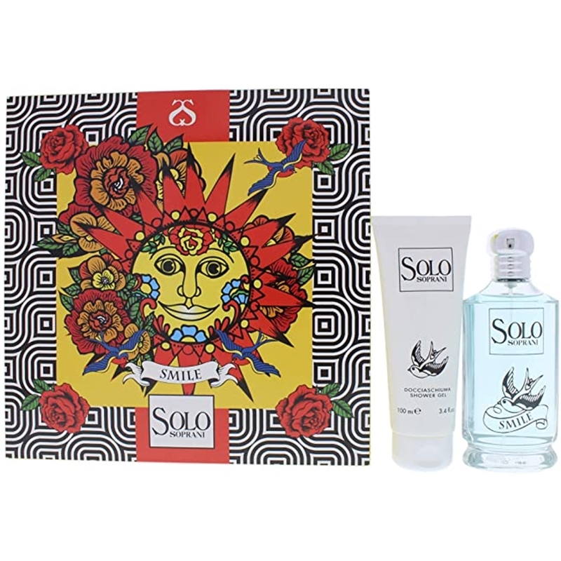 SOLO SOPRANI SMILE COFFRET EDT 100ML + S/G 100ML