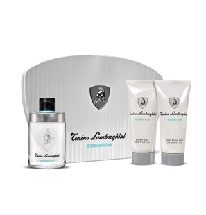 TONINO LAMBORGHINI ESSENZA COFFRET EDT 125ML, A/S BALM 150ML E S/G 150ML - 856857007255-1 - 856857007255-1