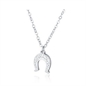 BRAND GIOIELLI SHINE COLLANA FERRO DI CAVALLO CON CRISTALLI BIANCHI