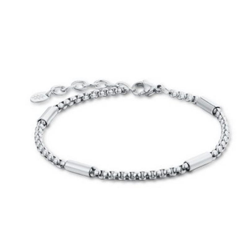 BRAND GIOIELLI EMPIRE BRACCIALE BARILOTI IN ACCIAIO