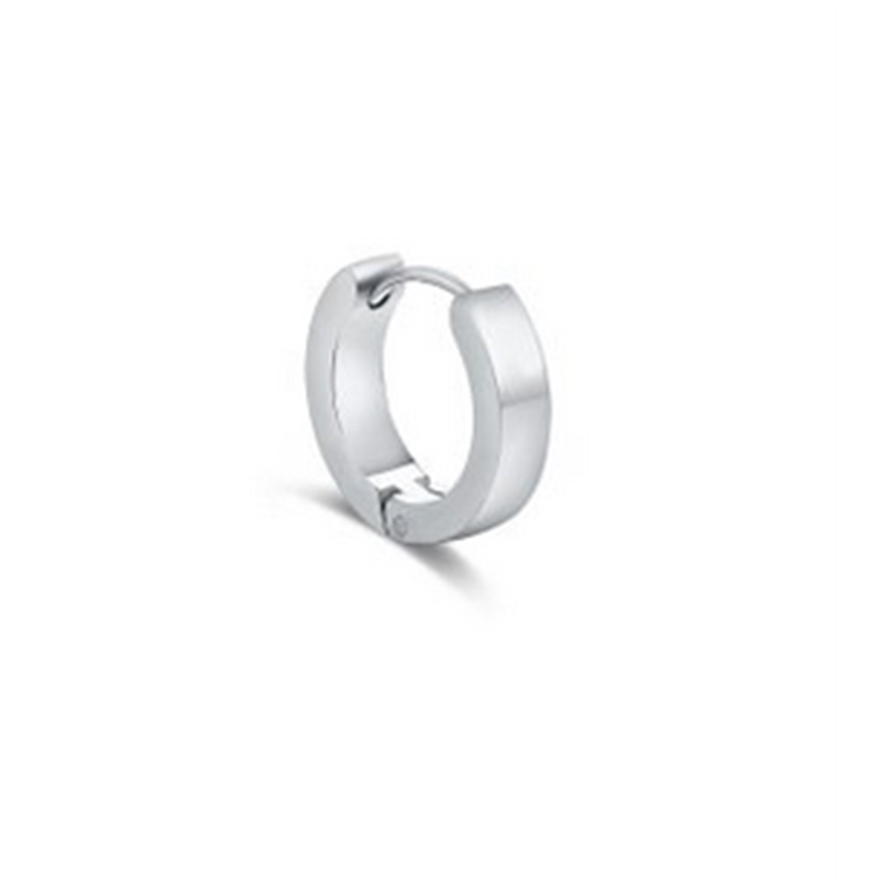 BRAND GIOIELLI EMPIRE ORECCHINO SCATTINO SINGOLO IN ACCIAIO 10MM BRAND GIOIELLI EMPIRE ORECCHINO SCATTINO SINGOLO IN ACCIAIO 10MM