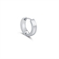 BRAND GIOIELLI EMPIRE ORECCHINO SCATTINO SINGOLO IN ACCIAIO 10MM BRAND GIOIELLI EMPIRE ORECCHINO SCATTINO SINGOLO IN ACCIAIO 10MM