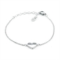 BRAND GIOIELLI GOOD FEELING BRACCIALE CUORE PICCOLO IN ACCIAIO
