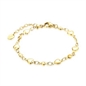 BRAND GIOIELLI GOOD FEELING BRACCIALE CATENA CUORE IN PVD ORO BRAND GIOIELLI GOOD FEELING BRACCIALE CATENA CUORE IN PVD ORO