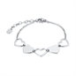 BRAND GIOIELLI GOOD FEELING BRACCIALE CUORI ALTERNATI IN ACCIAIO BRAND GIOIELLI GOOD FEELING BRACCIALE CUORI ALTERNATI IN ACCIAIO