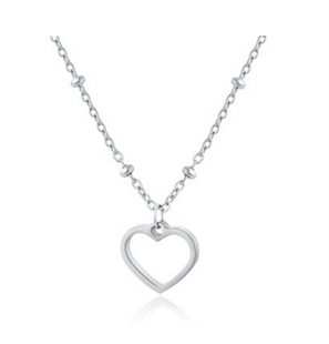 BRAND GIOIELLI GOOD FEELING COLLANA CON CUORE PICCOLO IN ACCIAIO - 03NK015-1 - 03NK015-1