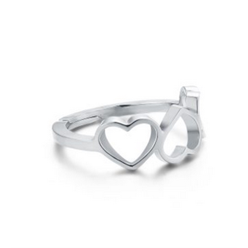 BRAND GIOIELLI GOOD FEELING ANELLO CON 3 CUORI VUOTI IN ACCIAIO MIS. 15/17