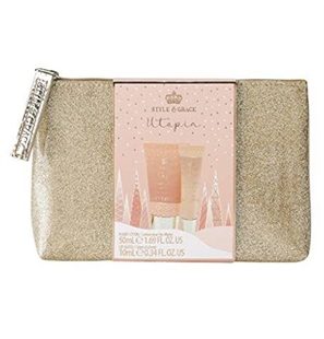 STYLE & GRACE UTOPIA POCHETTE CON CREMA MANI E LIP GLOSS - 5055193542863-1 - 5055193542863-1