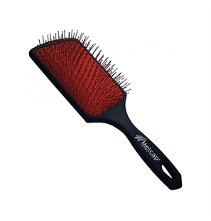HAIR STYLIST SPAZZOLA PIATTA CON PUNTE IN ACCIAIO RUBBER - 8003711500021-1 - SZ0371-1