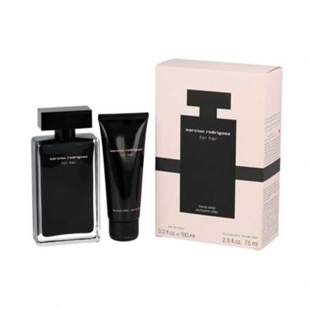 NARCISO RODRIGUEZ FOR HER COFFRET EDT 100 ML + BODY LOTION 75ML - 3423478559752-1 - 3423478559752-1