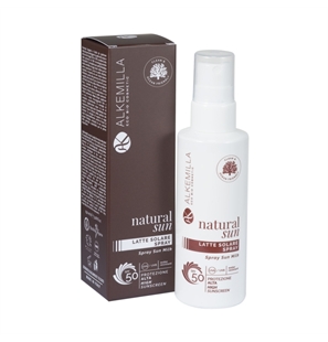 ALKEMILLA LATTE SOLARE SPRAY CON PROTEZIONE ALTA SPF 50 - 0476-1 - 8051414386220-1