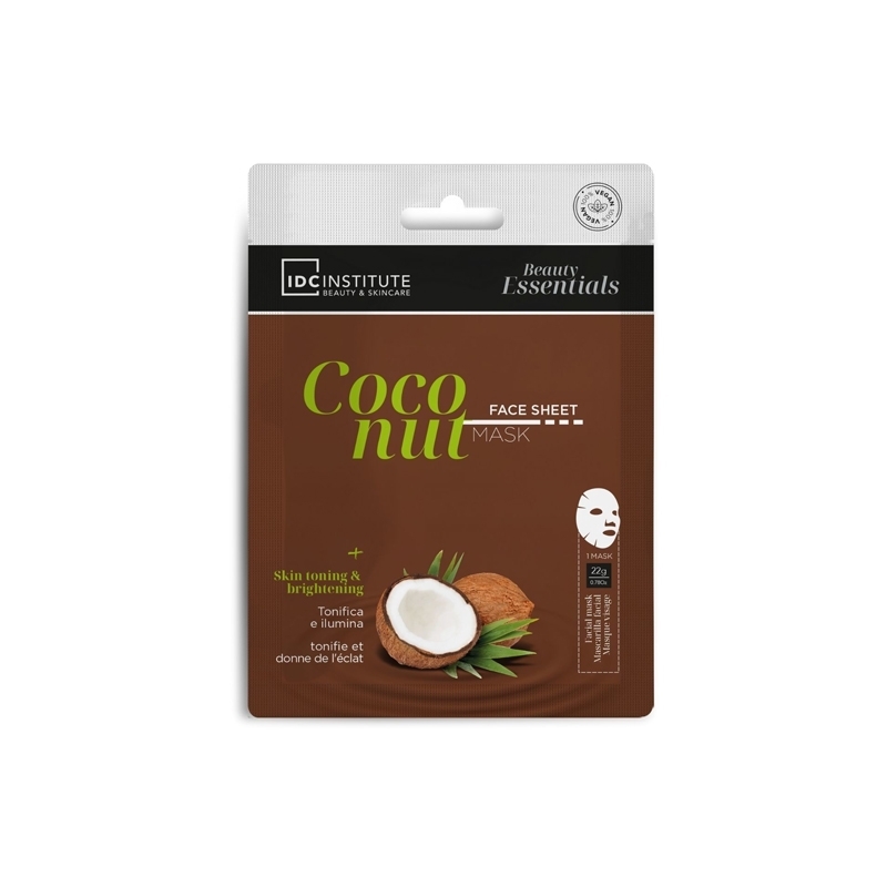 IDC INSTITUTE SKINCARE ESSENTIALS MASCHERE VISO MONODOSE AL COCCO