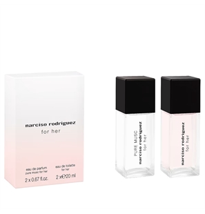 NARCISO RODRIGUEZ SET PURE MUSC FOR HER EDP 20 ML+ EDT FOR HER 20 ML - 3423222006112-1 - 3423222006112-1