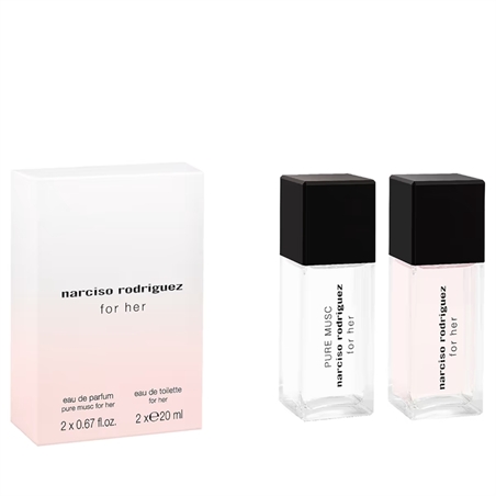 NARCISO RODRIGUEZ SET PURE MUSC FOR HER EDP 20 ML+ EDT FOR HER 20 ML - 3423222006112-1 - 3423222006112-1