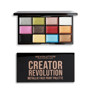 REVOLUTION MAKEUP SFX PALETTE DI 12 COLORI PAINT PER IL VISO - 5057566158282-1 - 5057566158282-1