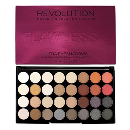 REVOLUTION MAKEUP PALETTE OMBRETTI FLAWLESS 2 ULTRA - 838623201456-1 - 838623201456-1