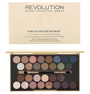 REVOLUTION MAKEUP PALETTE OMBRETTI FORTUNE FAVOURS THE BRAVE - 5029066072139-1 - 5029066072139-1