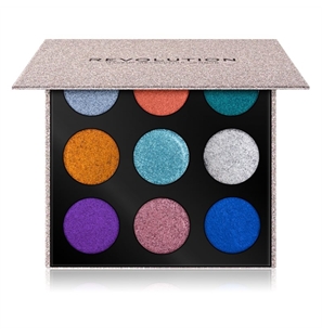 REVOLUTION MAKEUP PALETTE OMBRETTI PRESSED GLITTER ILLUSION - 5057566120661-1 - 5057566120661-1