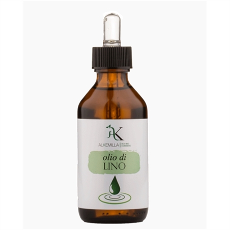 ALKEMILLA OLIO VEGETALE BIO DI LINO 100ML - 8051414380785-1 - 8051414380785-1