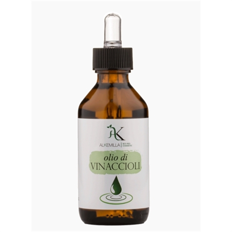 ALKEMILLA OLIO VEGETALE BIO DI VINACCIOLI 100ML - 8051414380877-1 - 8051414380877-1