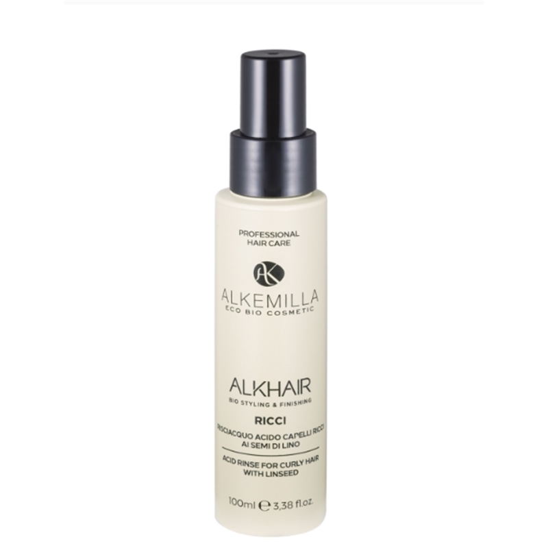 ALKEMILLA RISCIACQUO ACIDO CAPELLI RICCI AI SEMI DI LINO 100ML