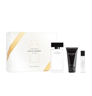 NARCISO RODRIGUEZ COFFRET PURE MUSC FOR HER EDP 100ML + EDP 10ML + B/L 50ML