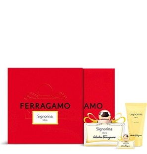 FERRAGAMO SIGNORINA LIBERA EDP 100ML + EDP 5 ML + B/L 100ML - 8052464893706-1 - 8052464893706-1