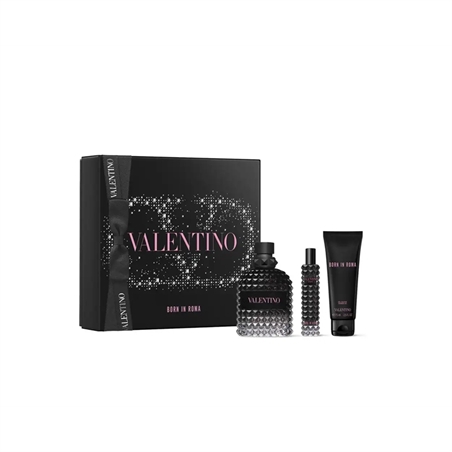 VALENTINO COFFRET UOMO BORN IN ROMA EDT 100ML + EDT 10ML + SG 75ML - 3614274103557-1 - 3614274103557-1