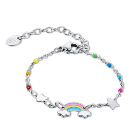 BRAND GIOIELLI INCANTO BRACCIALE ARCOBALENO CON ARCOBALENO E STELLE - 22BR010-1 - 22BR010-1