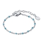 BRAND GIOIELLI INCANTO BRACCIALE CATENA SMALTO TURCHESE BRAND GIOIELLI INCANTO BRACCIALE CATENA SMALTO TURCHESE