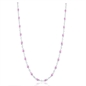 BRAND GIOIELLI INCANTO COLLANA CATENA SMALTO VIOLA