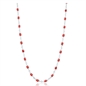 BRAND GIOIELLI INCANTO COLLANA CATENA SMALTO ROSSO