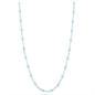 BRAND GIOIELLI INCANTO COLLANA CATENA SMALTO TURCHESE