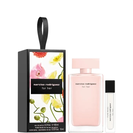 NARCISO RODRIGUEZ FOR HER COFFRET EDP 100 ML + PURE MUSC EDP 10ML - 3423222092634-1 - 3423222092634-1