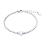 BRAND GIOIELLI ATTIMI BRACCIALE TENNIS CUORE BIANCO BRAND GIOIELLI ATTIMI BRACCIALE TENNIS CUORE BIANCO