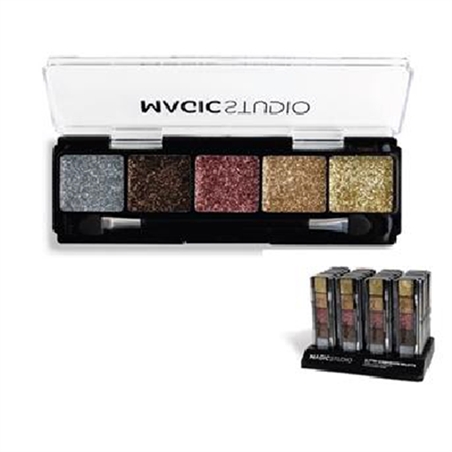 MAGIC STUDIO ESSENTIALS PRESSED GLITTER PALETTE - 68029-1 - 8436609394677-1